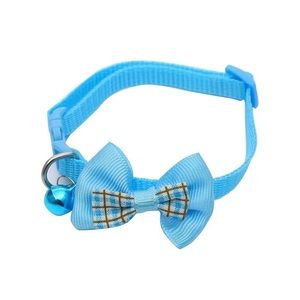 Cat and Dog Collar With Bell & Bow